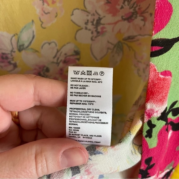 Anthropologie Akemi + Kin Aurelia Floral Print Kimono OS - Picture 10 of 12